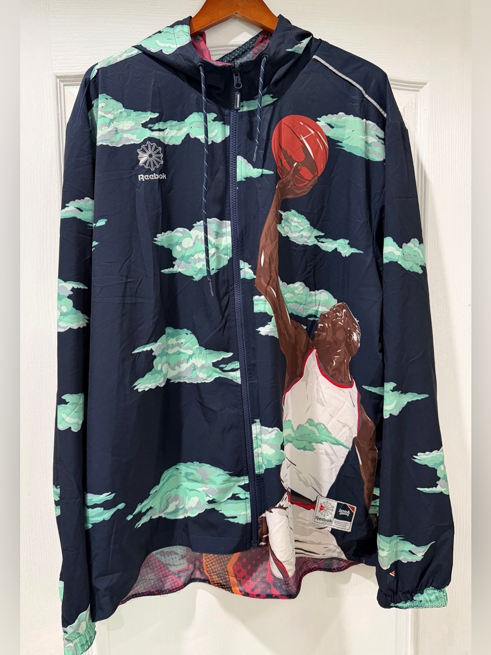 Reebok x Lemar & Dauley Reversible Windbreaker XL